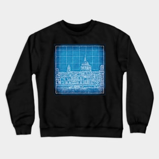 The Thames Blueprint Crewneck Sweatshirt